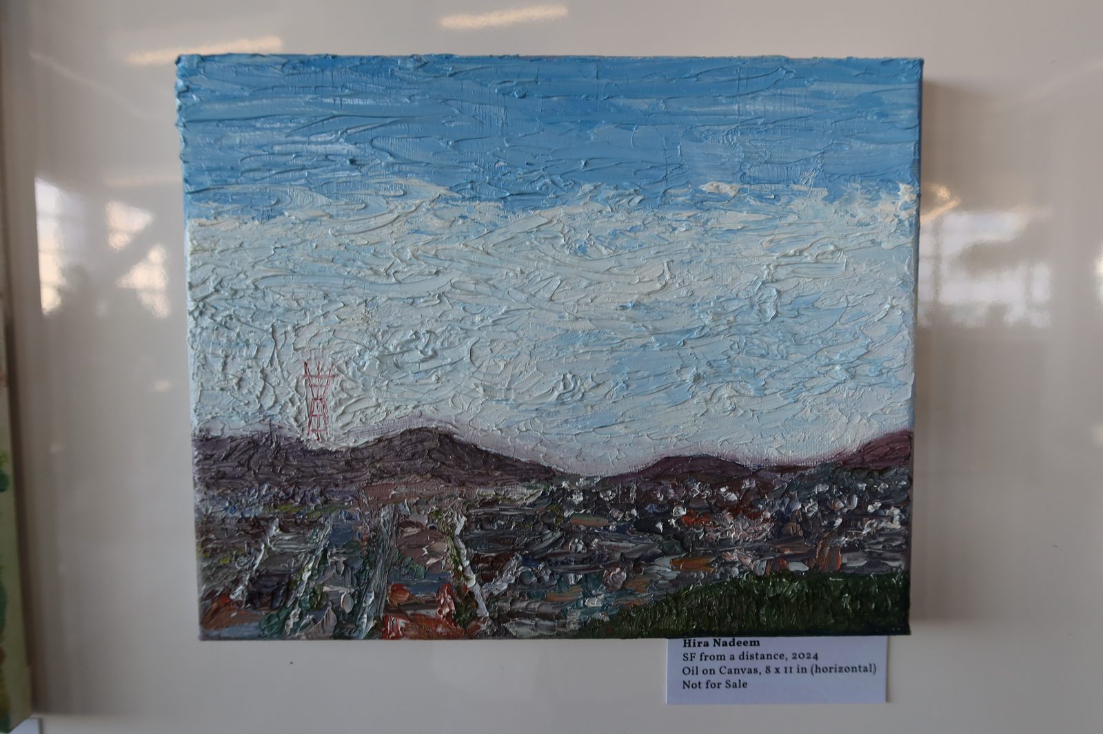 Hira Nadeem, SF from a distance, 2024