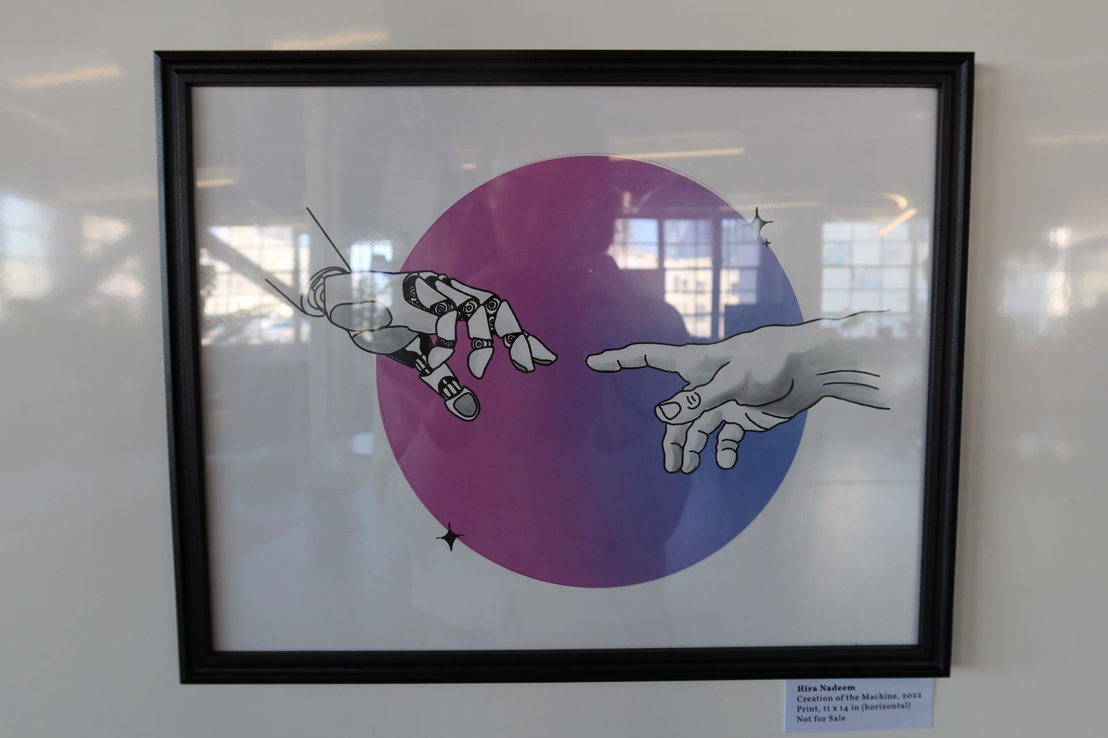 Hira Nadeem, Creation of the Machine, 2022