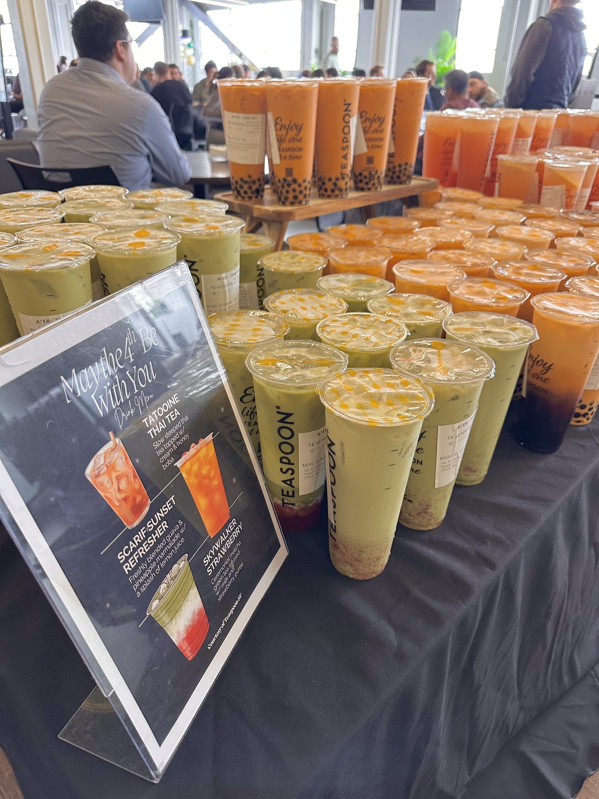 Skywalker Strawberry matcha lineup