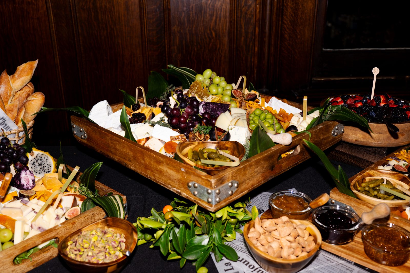 Charcuterie spread at Midnight at Montmartre