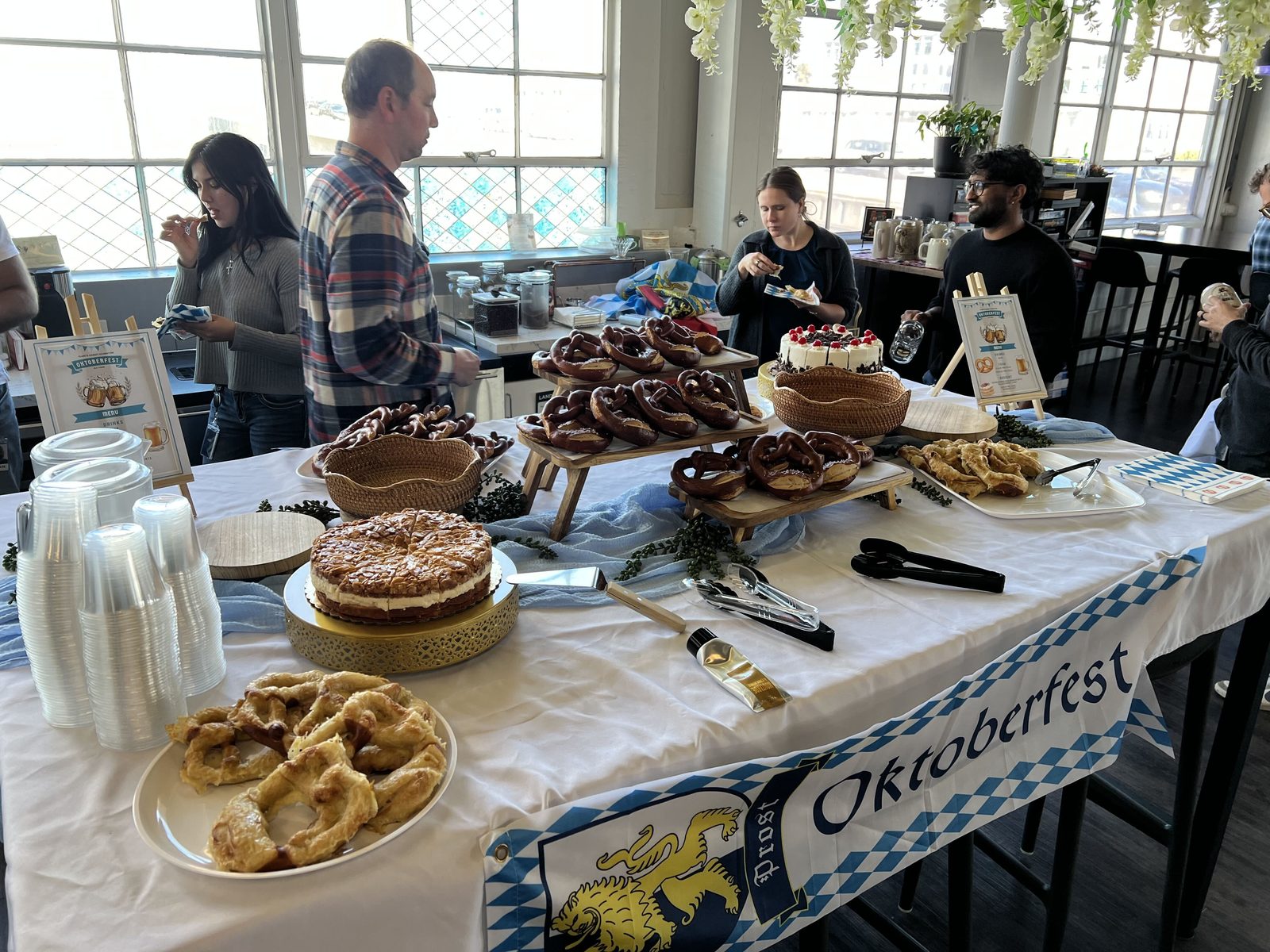 Oktoberfest: Ale Yeah! - Guests at the Dessert Table
