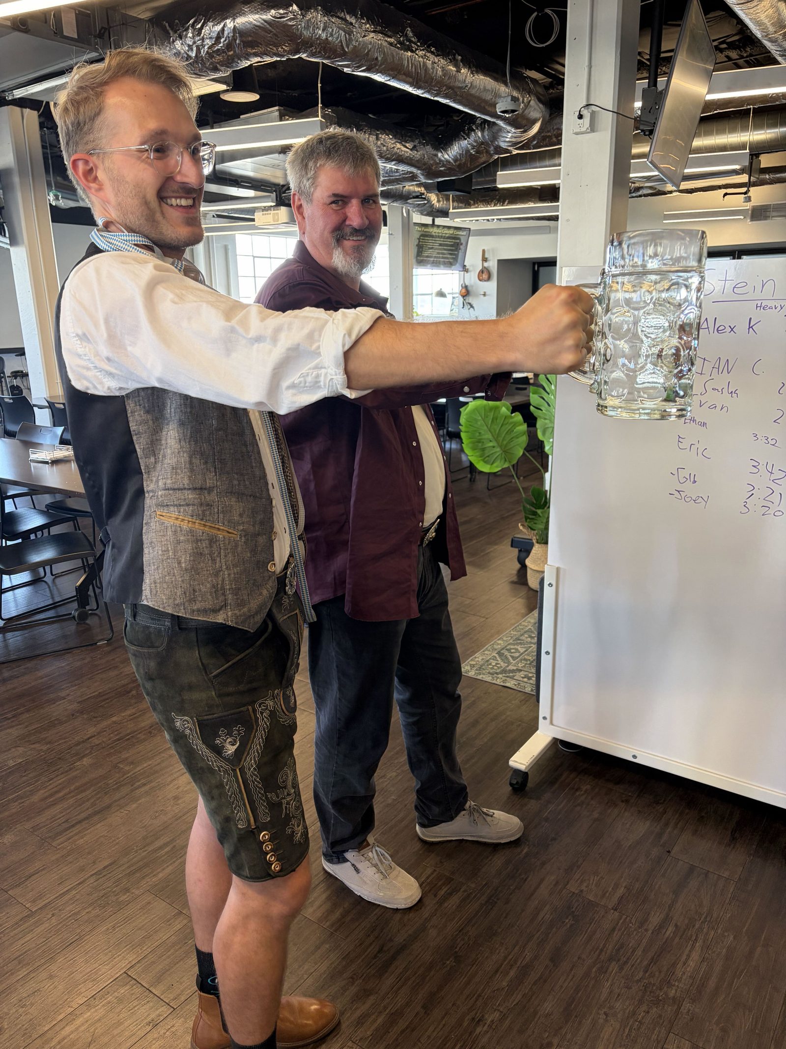 Oktoberfest: Ale Yeah! - Stein-Holding Competition