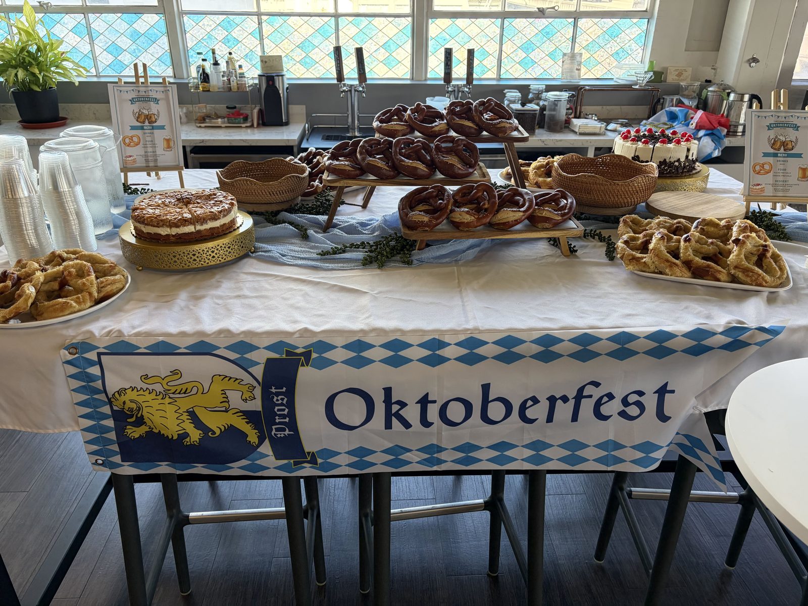 Oktoberfest: Ale Yeah! - Pretzel and Dessert Table
